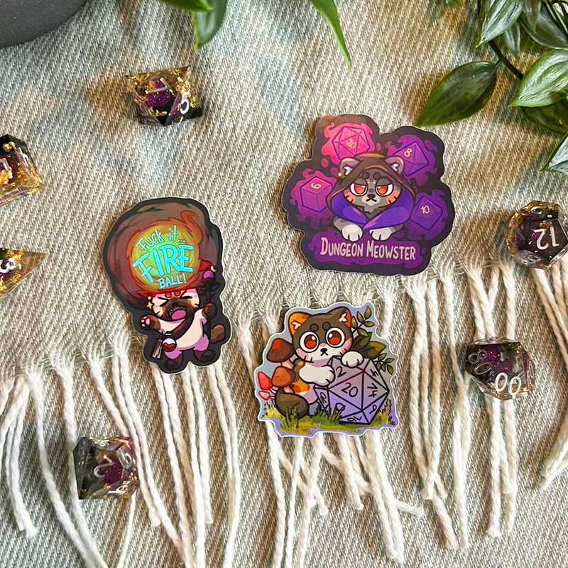 Memes Sticker Set by Moonkip.Crafts 