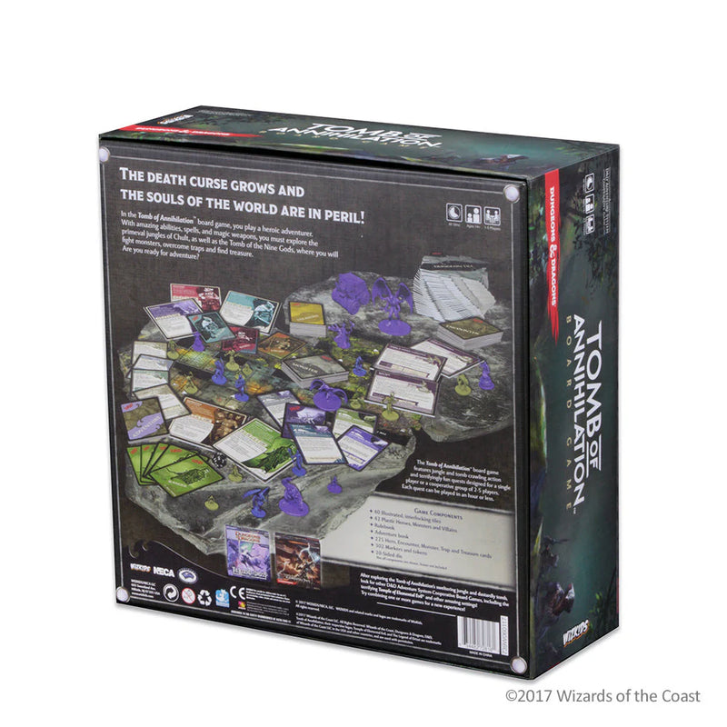 D&D: Tomb of Annihilation Adventure System Board Game – Standard Edition