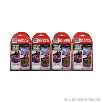 WizKids D&D Icons Of The Realms – Return Of The Dragons – Booster Brique De 8, 32 Miniatures Pré-peintes