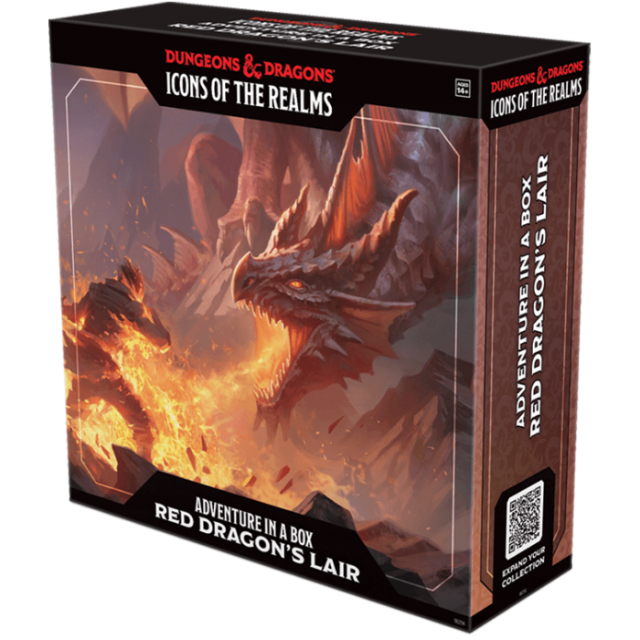 D&D Icons of the Realms: Adventure in a Box - Red Dragon's Lair (EN)