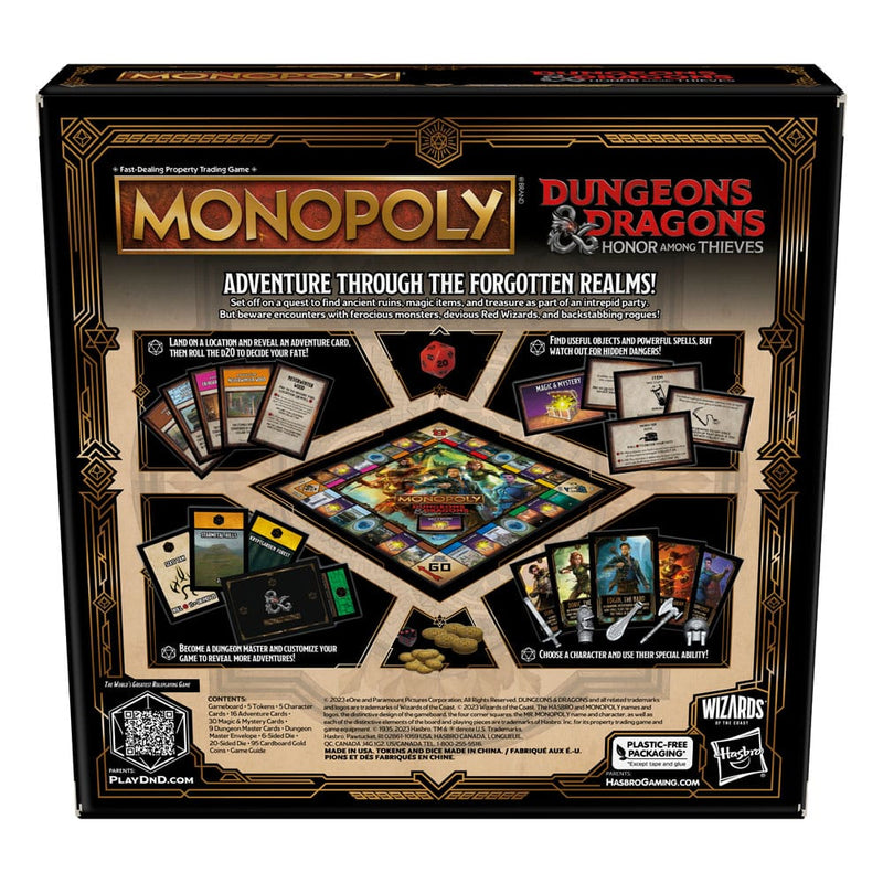 D&D Honor Among Thieves Monopoly - EN