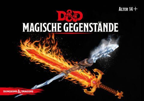 D&D Magic Item Cards (294 cards) - GER