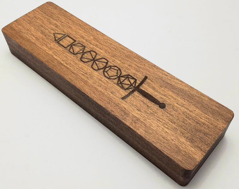 Wooden case Dice Sword XL
