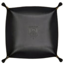 Würfelteller Kunstleder schwarz