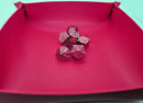 Dice plate pink