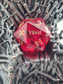 Glaswürfel Critcrack red Special Edition