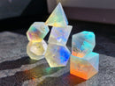 Glass cube Frosted Lightning Prism