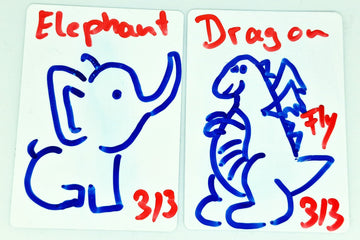 Dry Erase Blank Tokens