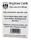 Dry Erase Blank Tokens