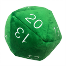 XXL Plush D20 (various colors)