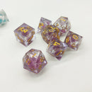 Liquido (liquid cube with glitter)