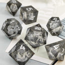 Liquido (liquid cube with glitter)