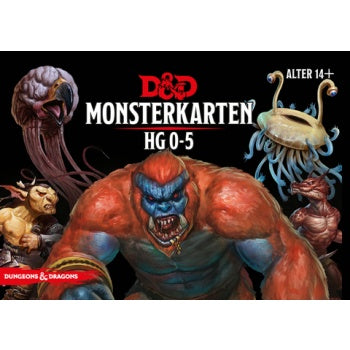 D&D Monster Deck 0-5 / 6-16 - GER