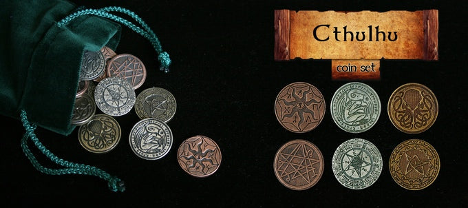 Cthulhu Coin Set (24 Stück)