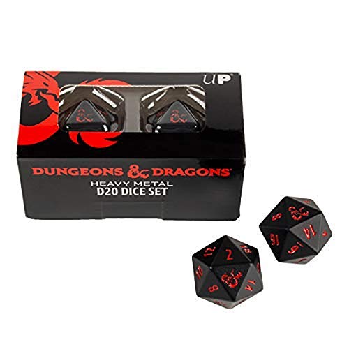 D&D metal dice set