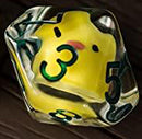 Chicken Edition Einzelwürfel D20 / D10 / D6