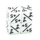 Counter Dice Positive / Negative (Set of 5)