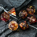 Glass cube Firestorm