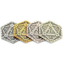 D20 Coin - World Of Dice - Der Online Shop für Pen and Paper Würfel und Zubehör