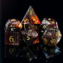 Glass cube Firestorm