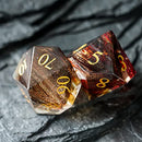 Glass cube Firestorm