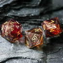 Glass cube Firestorm