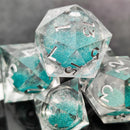 Liquido (liquid cube with glitter)