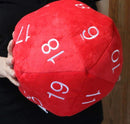 D&D - D20 XXL Plush Dice red