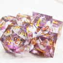 Liquido (liquid cube with glitter)