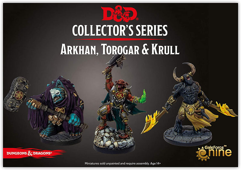 D&D: Descent into Avernus - Arkhan, Torogar & Krull