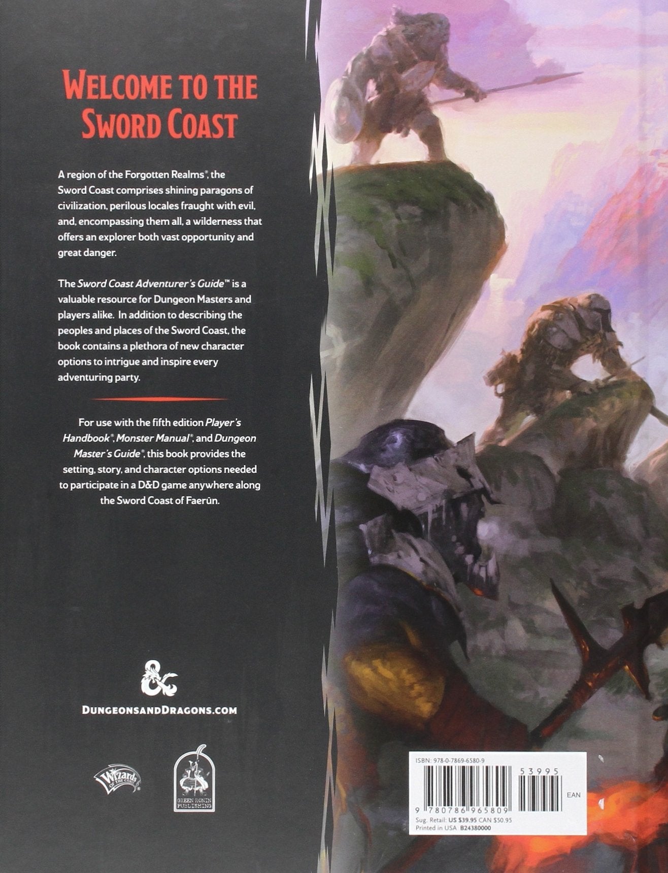 D&D Sword Coast Adventurer's Guide