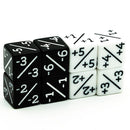 Counter Dice Positive / Negative (Set of 5)