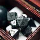 Dragon Cube Stone Look Black