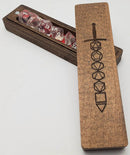 Wooden case Dice Sword