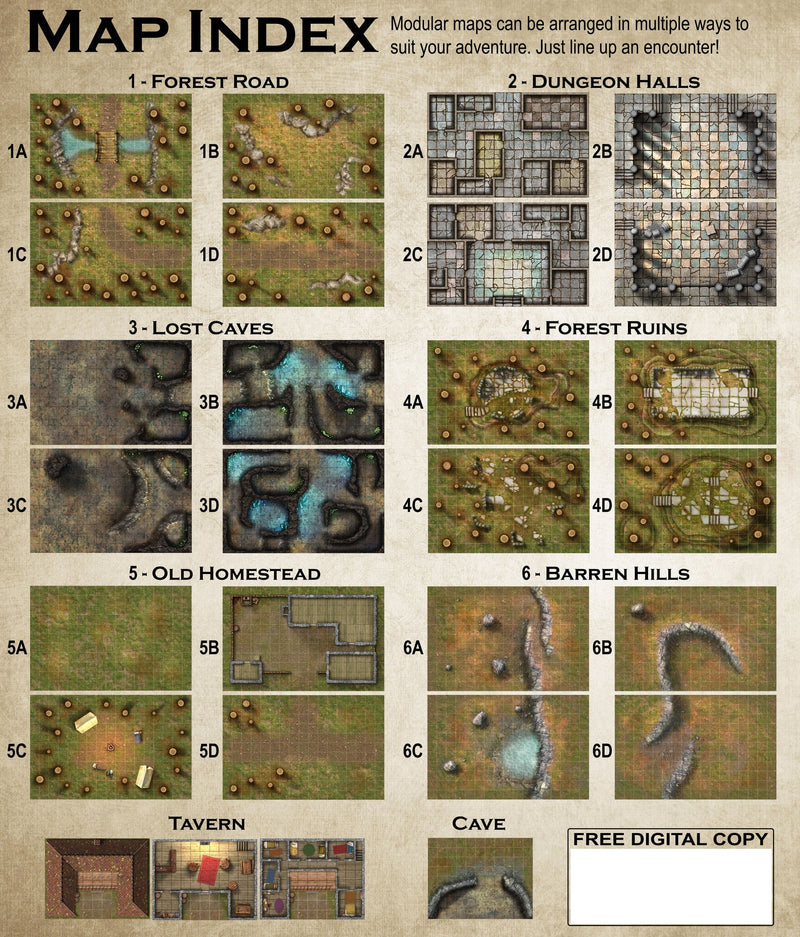 Box of Adventure - RPG Maps and Tokens 1