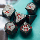 Dragon cube stone look red