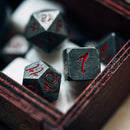 Dragon cube stone look red
