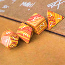 Türkis orange & red