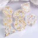 Glass cube Critcrack crystal white