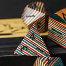 Holzwürfel Rainbow black