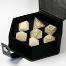 Cat eye white ornament