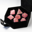 Cat eye frosted pink