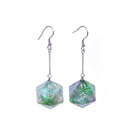 D20 / D6 earrings different colors and shapes
