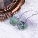 D20 / D6 earrings different colors and shapes