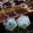 D20 / D6 earrings different colors and shapes