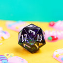 Spacebreaker D20 dark purple