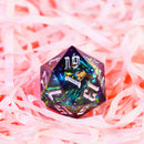 Spacebreaker D20 dark purple