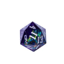 Spacebreaker D20 dark purple