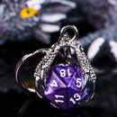 Keychain D20 Claw