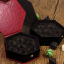 Kunstleder-Etui weinrot